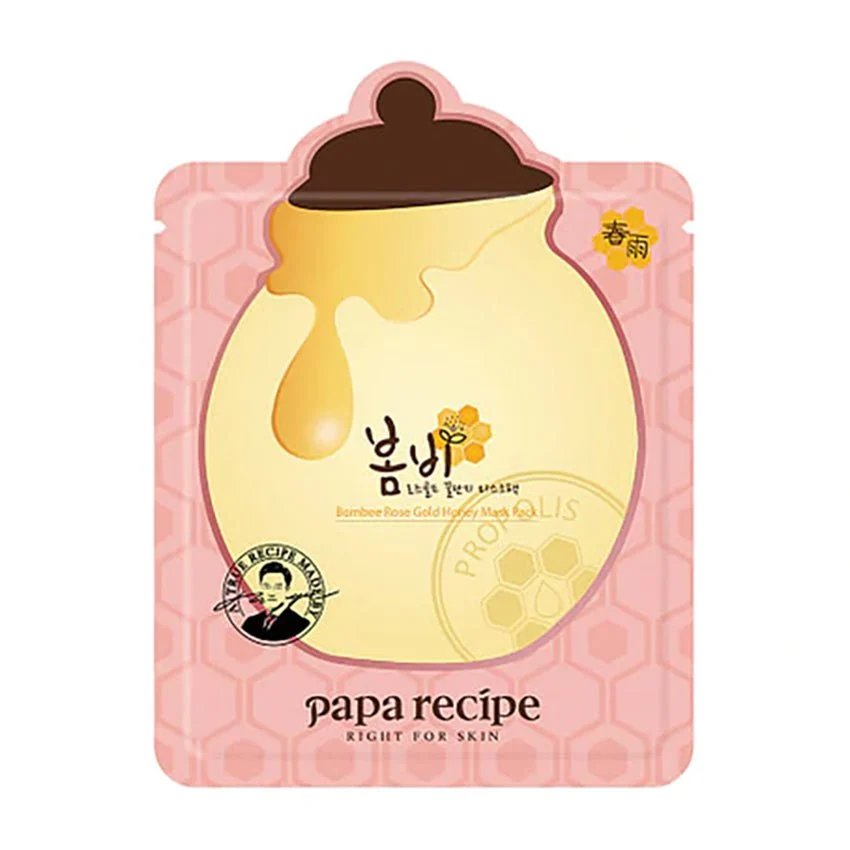 Maschera Bombee Miele Oro Rosa