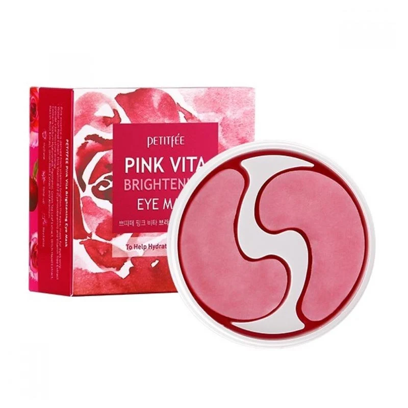 Maschera per occhi illuminante Pink Vita 30 paia