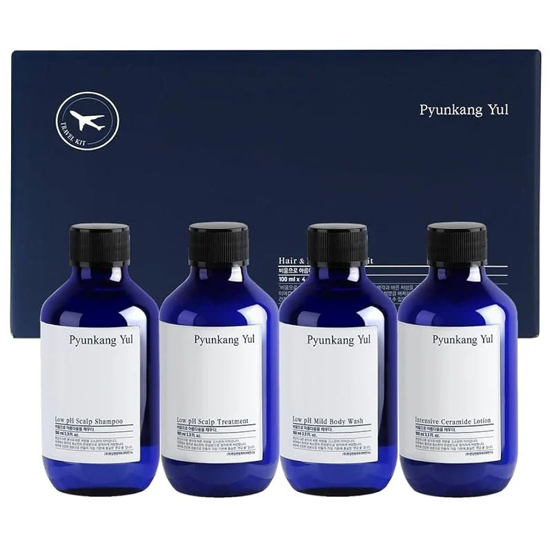 Kit da viaggio per capelli e corpo (100 ml * 4 pezzi)