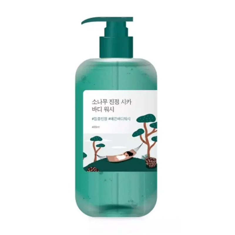 Bagnoschiuma calmante alla cica al pino 400ml