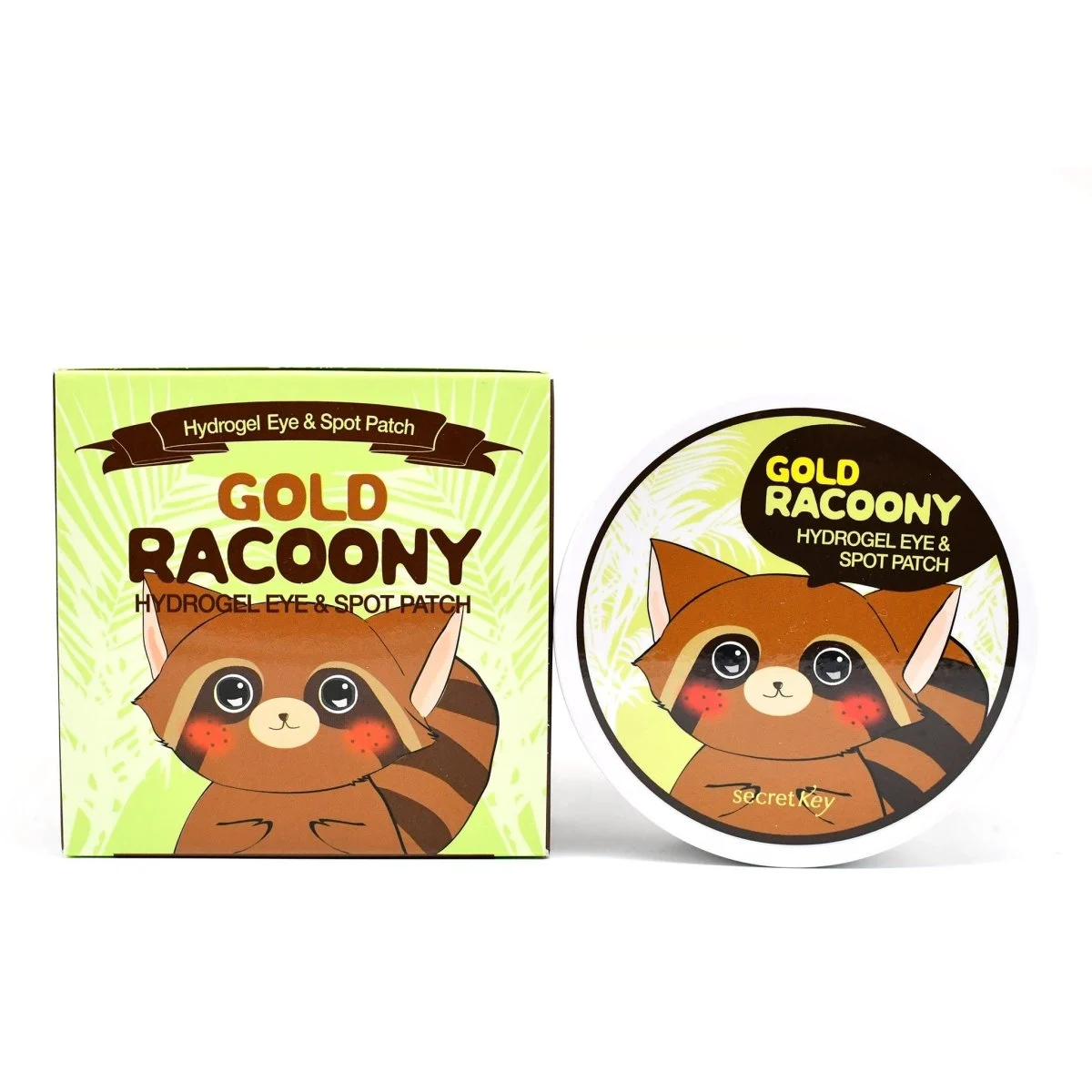 Gold Racoony Hydro Gel Eye & Spot Patch (60 bende per gli occhi, 30 cerotti)