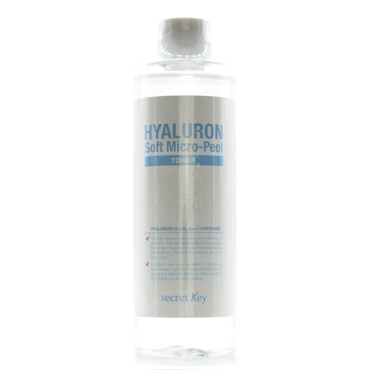Micro peeling morbido all'acido ialuronico Toner 500ml