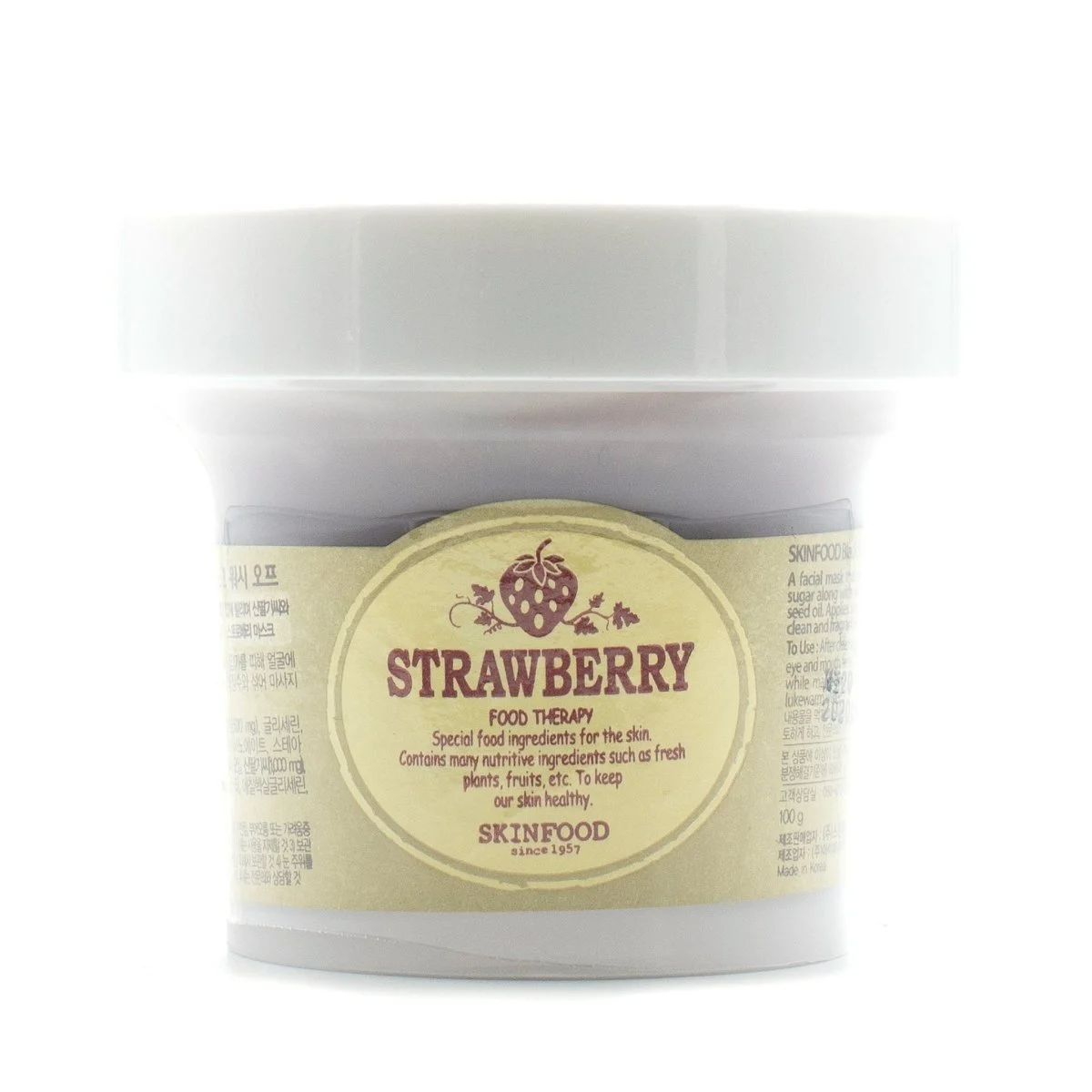 Confezione Wash Off Black Sugar Strawberry Mask 100g