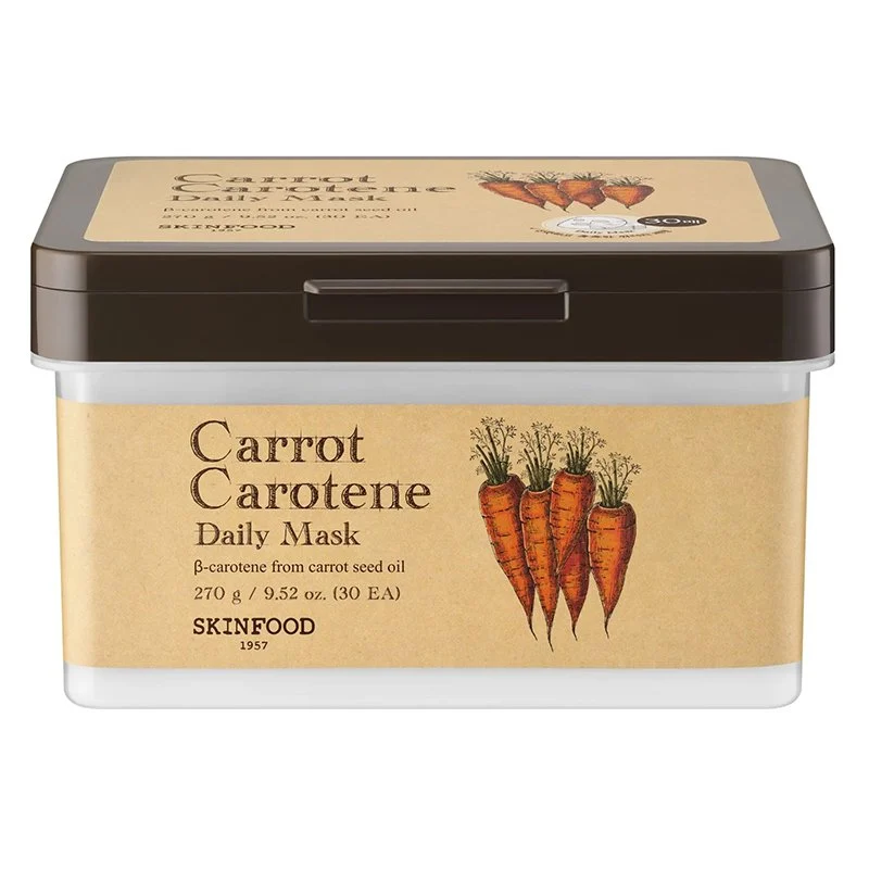 Maschera giornaliera alla carota e carotene (30 maschere)