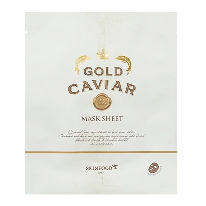 Maschera Gold Caviar EX in foglio da 25 g