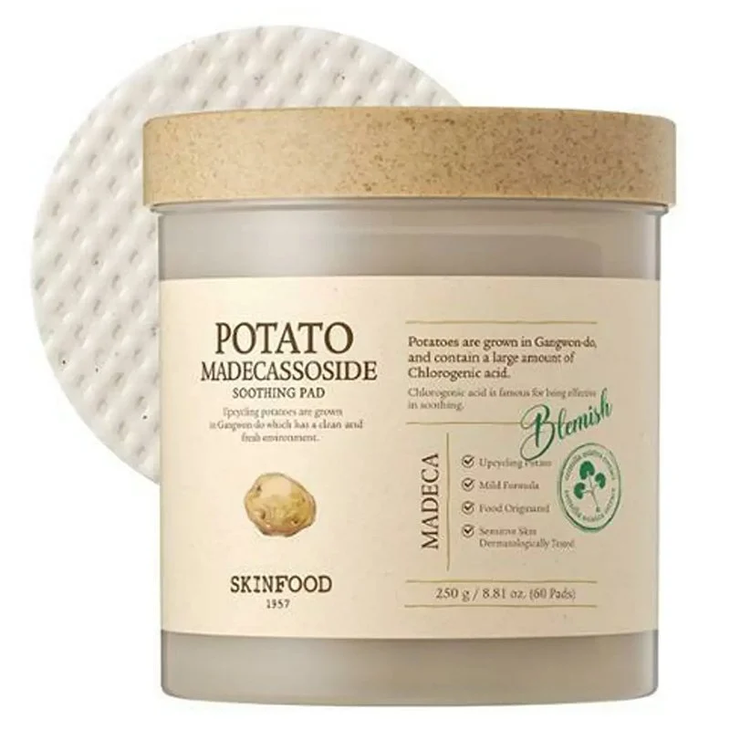 Patata Madecassoside Pad lenitivo (60 Pad)