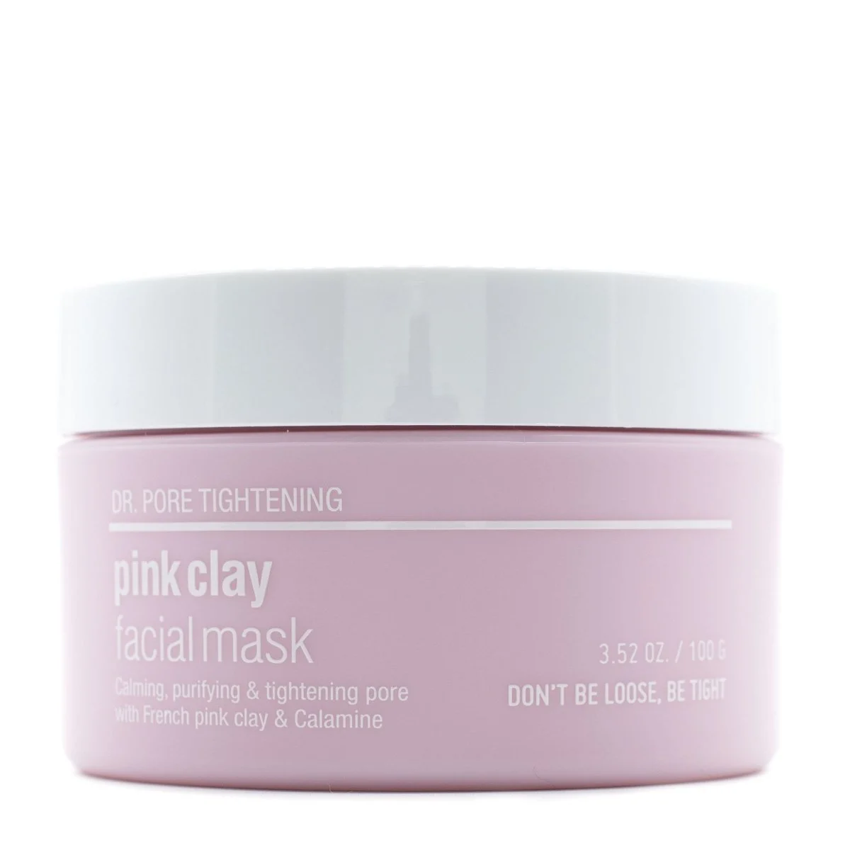 Maschera viso all'argilla rosa 100g