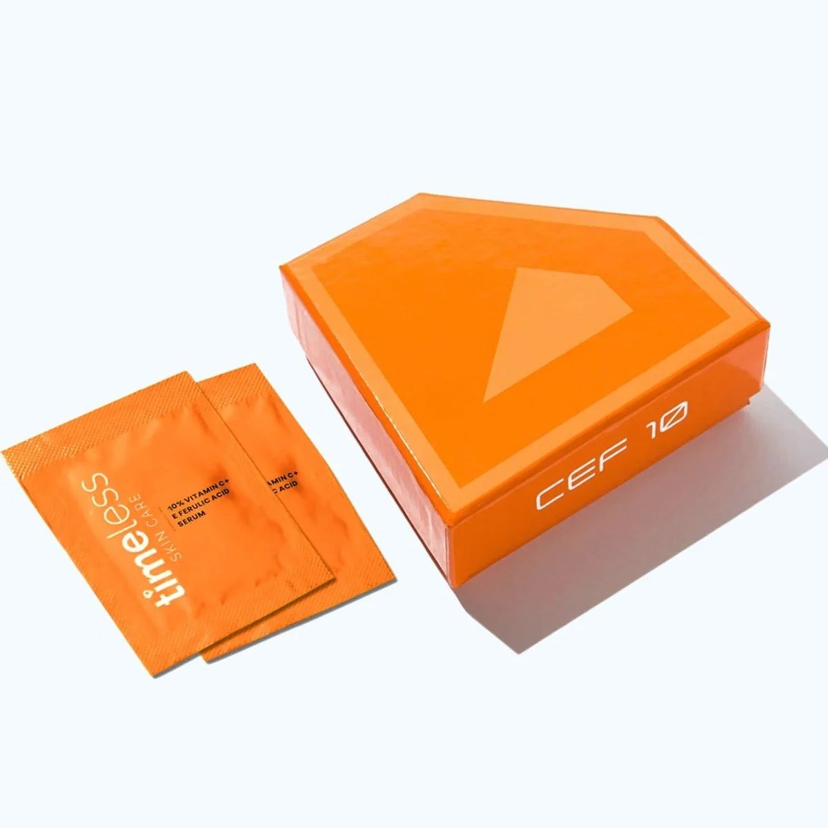 Confezione di buste di siero di acido ferulico con vitamina C ed E al 10% (28 buste monouso)