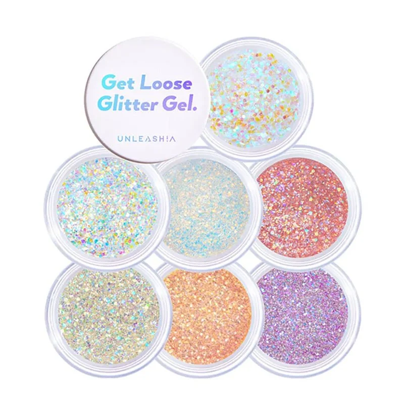 Ottieni un gel glitterato sfuso