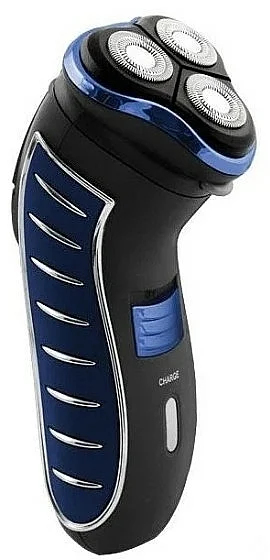 Rasoio elettrico, nero e blu