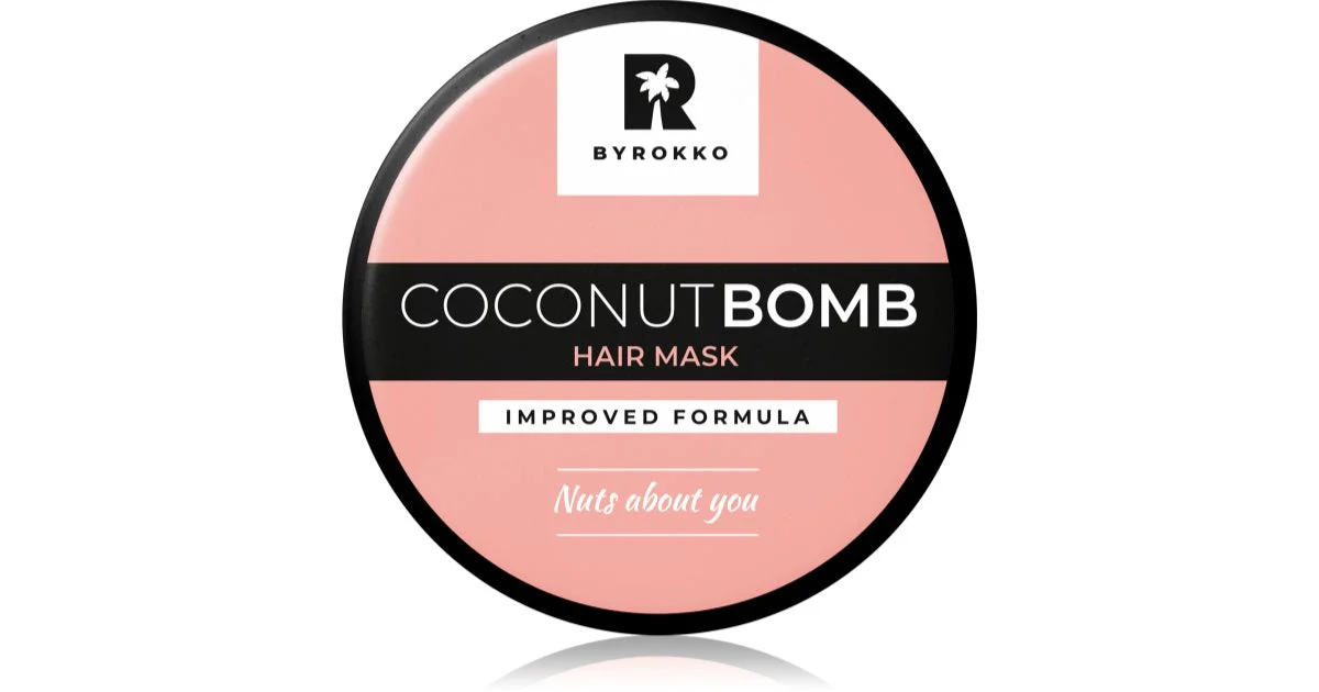 ByRokko Coconut Bomb maschera per capelli nutriente 180 g