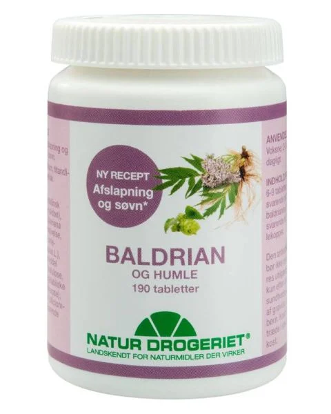 Natur Drogeriet Baldrian Og Humle