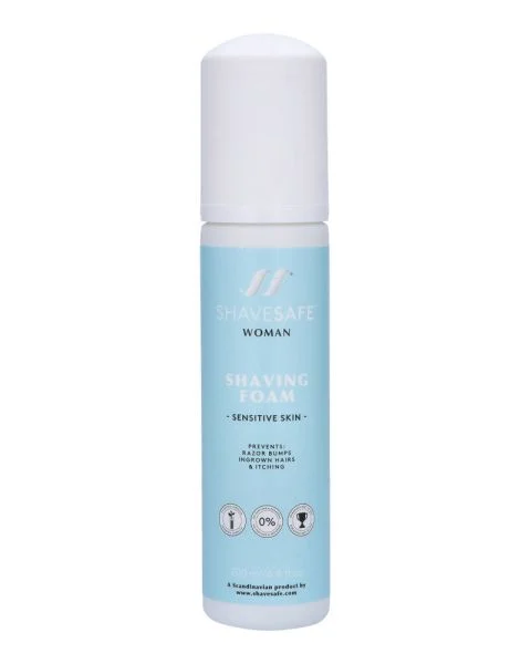 Shavesafe Woman Shaving Foam Sensitive Skin