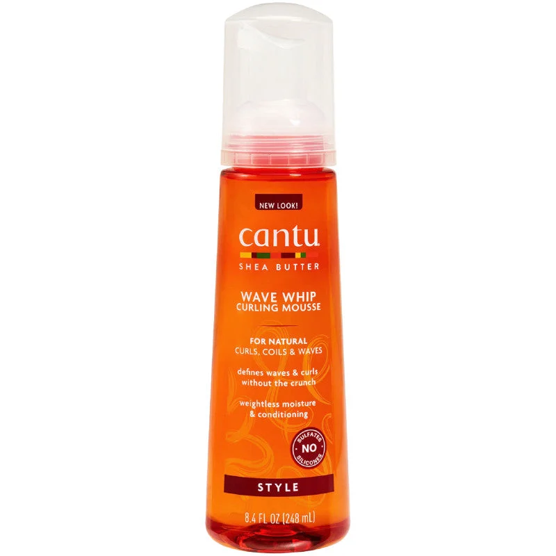 Mousse Curling Wave Whip al burro di karitè di Cantù 248 ml