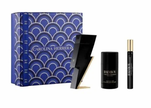 Carolina herrera Bad Boy - EDT 100 ml + gel spray 100 ml + EDT 10 ml