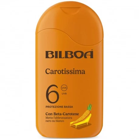 Bilboa Carotissima Crema Solare Spf6 Protezione Bassa 200 Ml