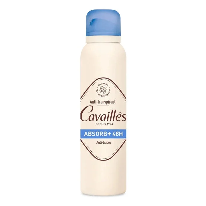 Cavaillès - Absorb+ 48H - Antitracce - Deodorante Spray 150 ml