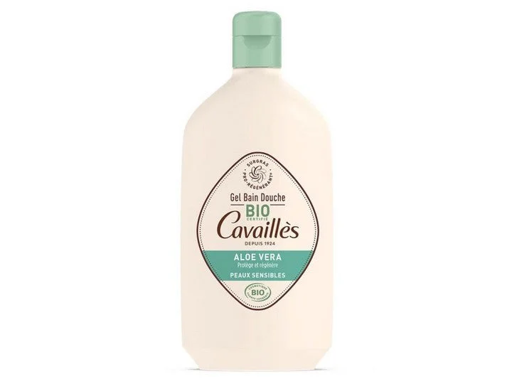 Cavaillès Gel Bagno Doccia - Aloe Vera - Pelle Sensibile BIO 400 ml
