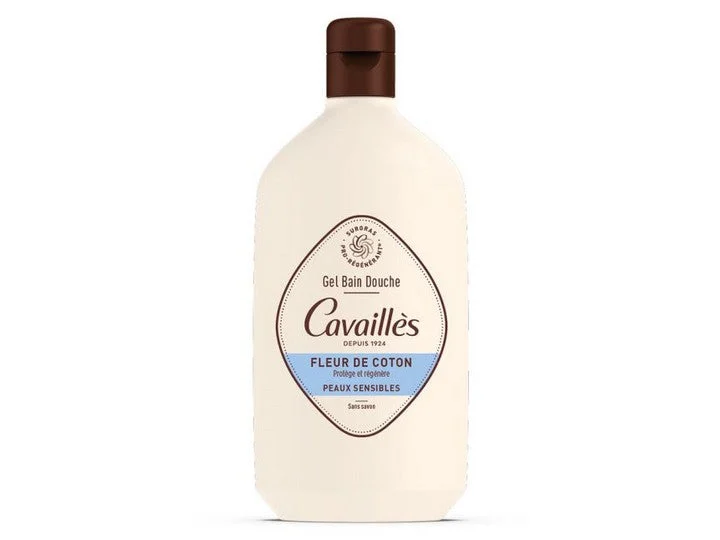 Cavaillès Gel Bagno Doccia - Fiore di Cotone - Pelle Sensibile 400 ml