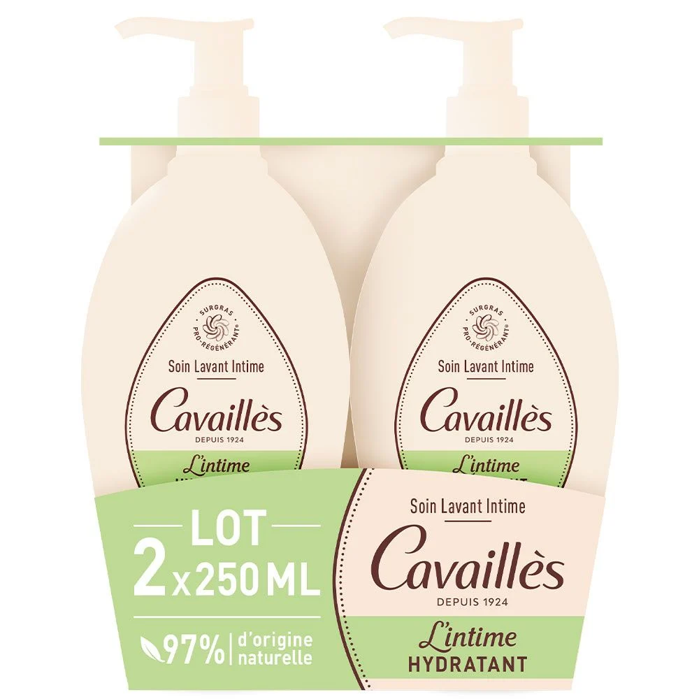 Cavaillès L'Intimo Crema idratante - Cura intima- CONFEZIONE da 2x250ml