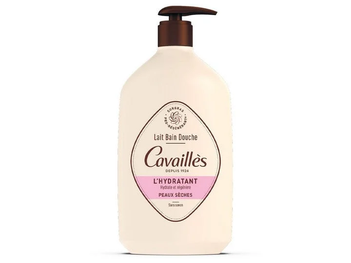 Cavaillès Latte Bagno Doccia - L'Idratante - Pelle Secca 1 Litro