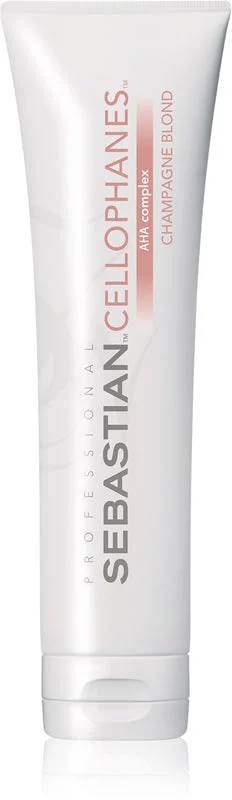 Sebastian Professional Cellophanes maschera triplo uso per capelli colorati Rosé biondo 300 ml