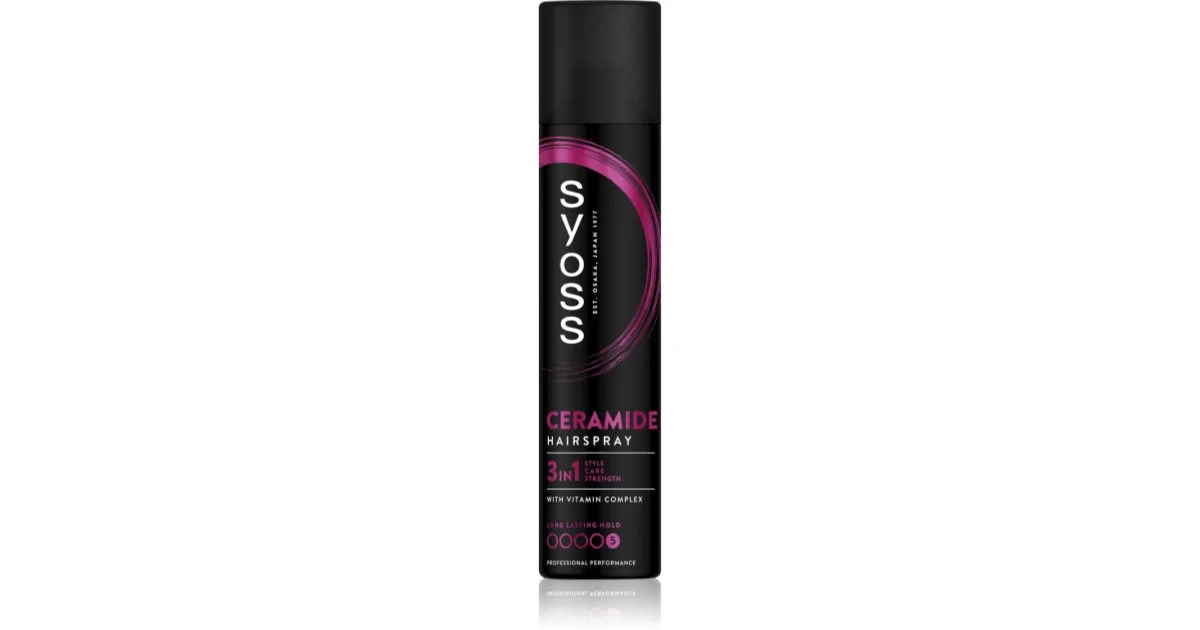 Syoss Ceramide lacca per capelli con fissaggio extra forte 300 ml
