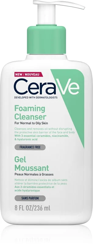 Cerave Gel Schiumogeno - Pelle da Normale a Grassa 236ml