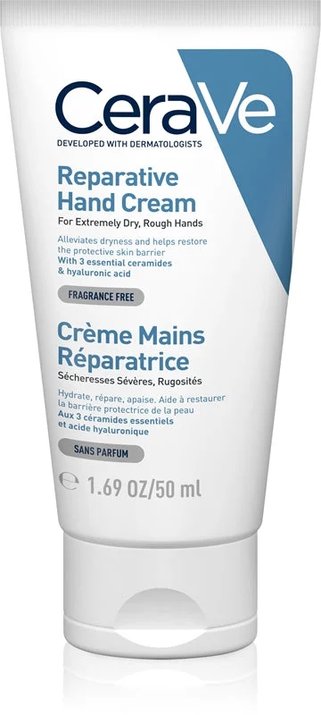 Cerave Crema Mani Riparatrice - Secchezza Severa, Rugosità 50 ml