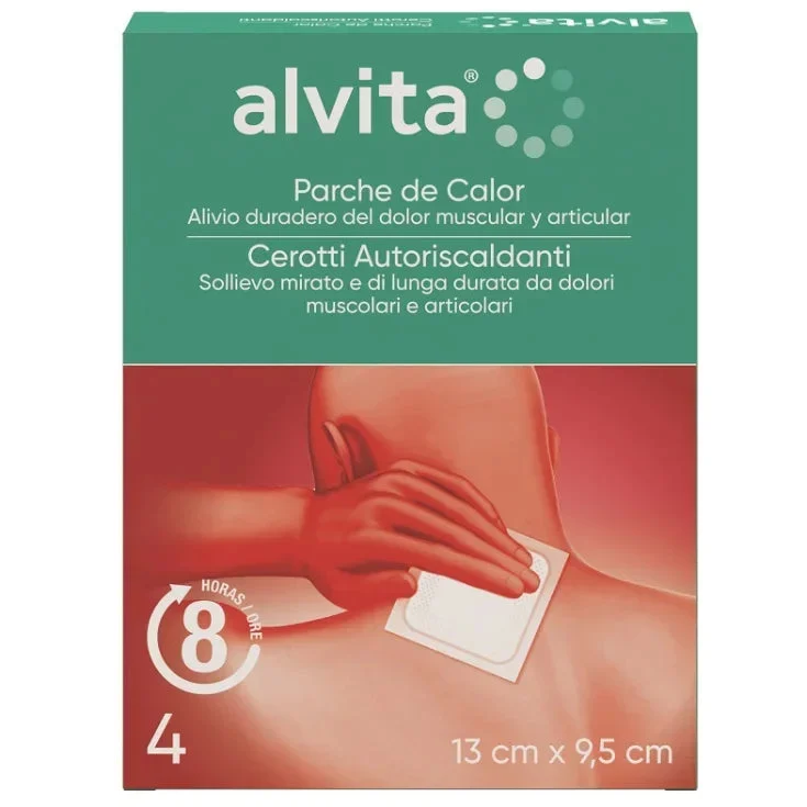 Alliance Cerotti Autoriscaldanti Alvita 4 Pezzi