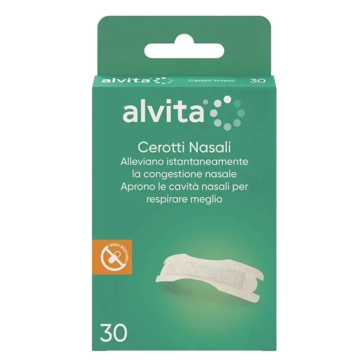 Alliance Cerotti Nasali Alvita 30 Pezzi