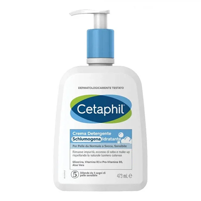 Cetaphil Crema Detergente Schiumogeno Idratante - Volume: 473 ml
