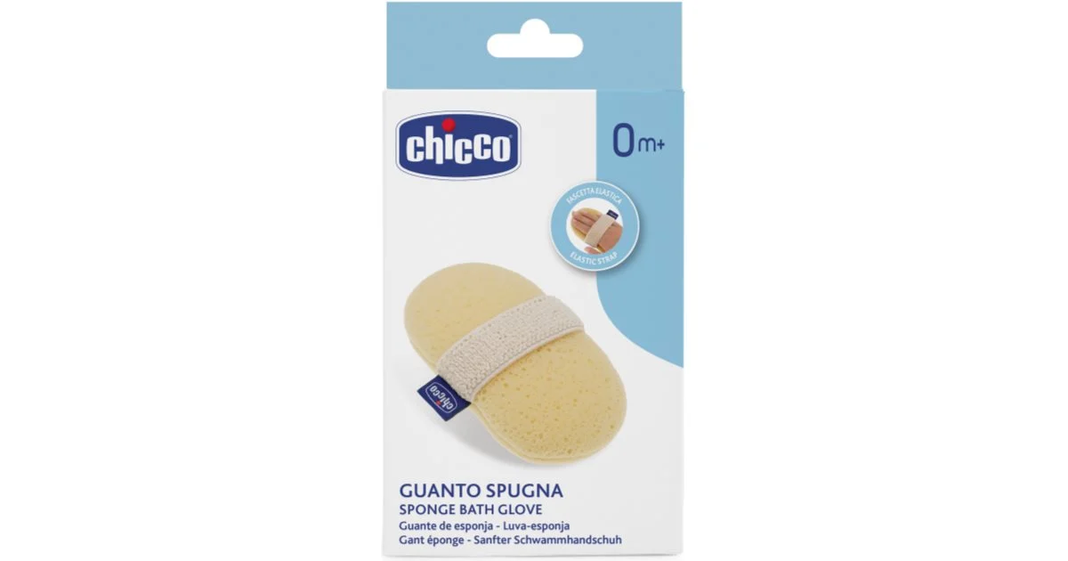 Chicco Baby Moments spugna detergente per bambini 0m+ 1 pz