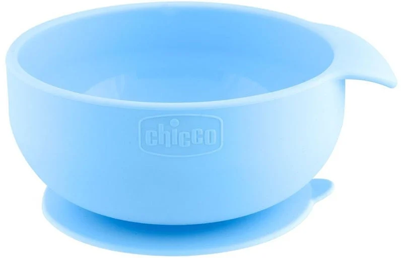Chicco Take Eat Easy Easy Bowl ciotola 6m+ Blue 1 pz