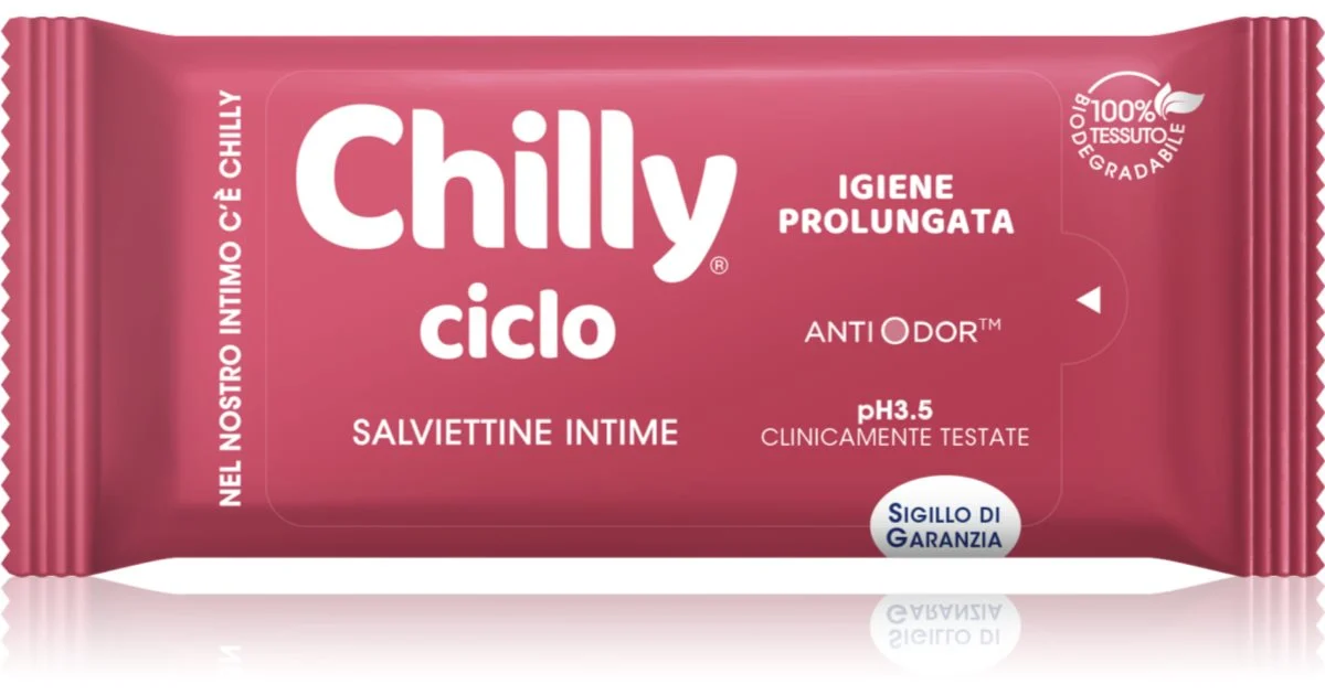 Chilly Ciclo salviette per l'igiene intima 12 pz
