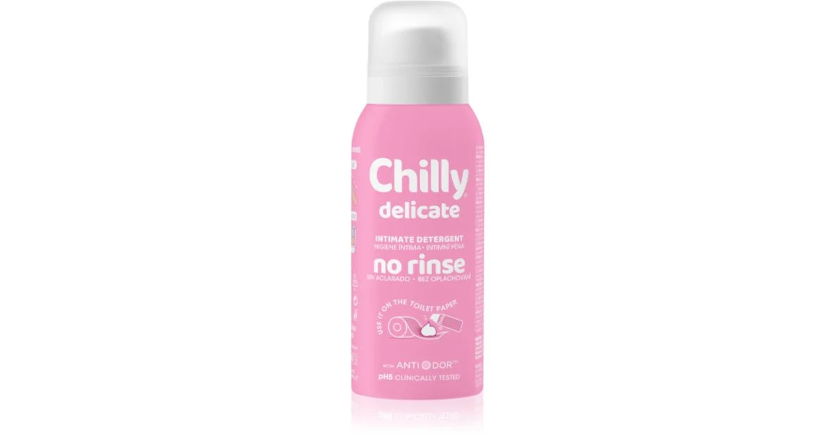 Chilly Delicate mousse detergente delicata per l'igiene intima 100 ml