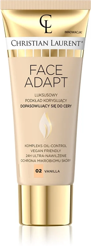 Christian Laurent Adapt fondotinta idratante lisciante colore 02 Vanilla 30 ml