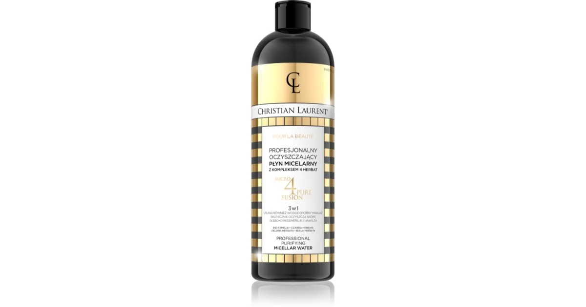 Christian Laurent Pour La Beauté acqua micellare struccante e detergente 500 ml