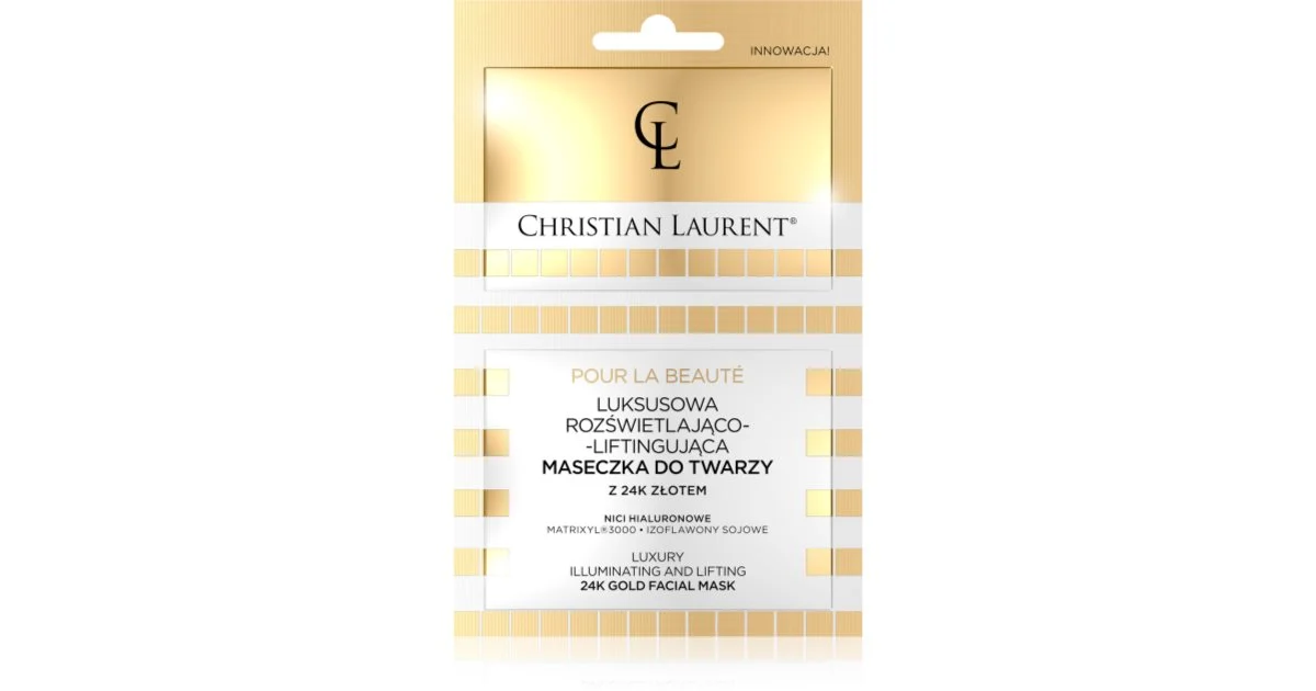 Christian Laurent Pour La Beauté maschera rassodante viso effetto idratante 2x5 ml