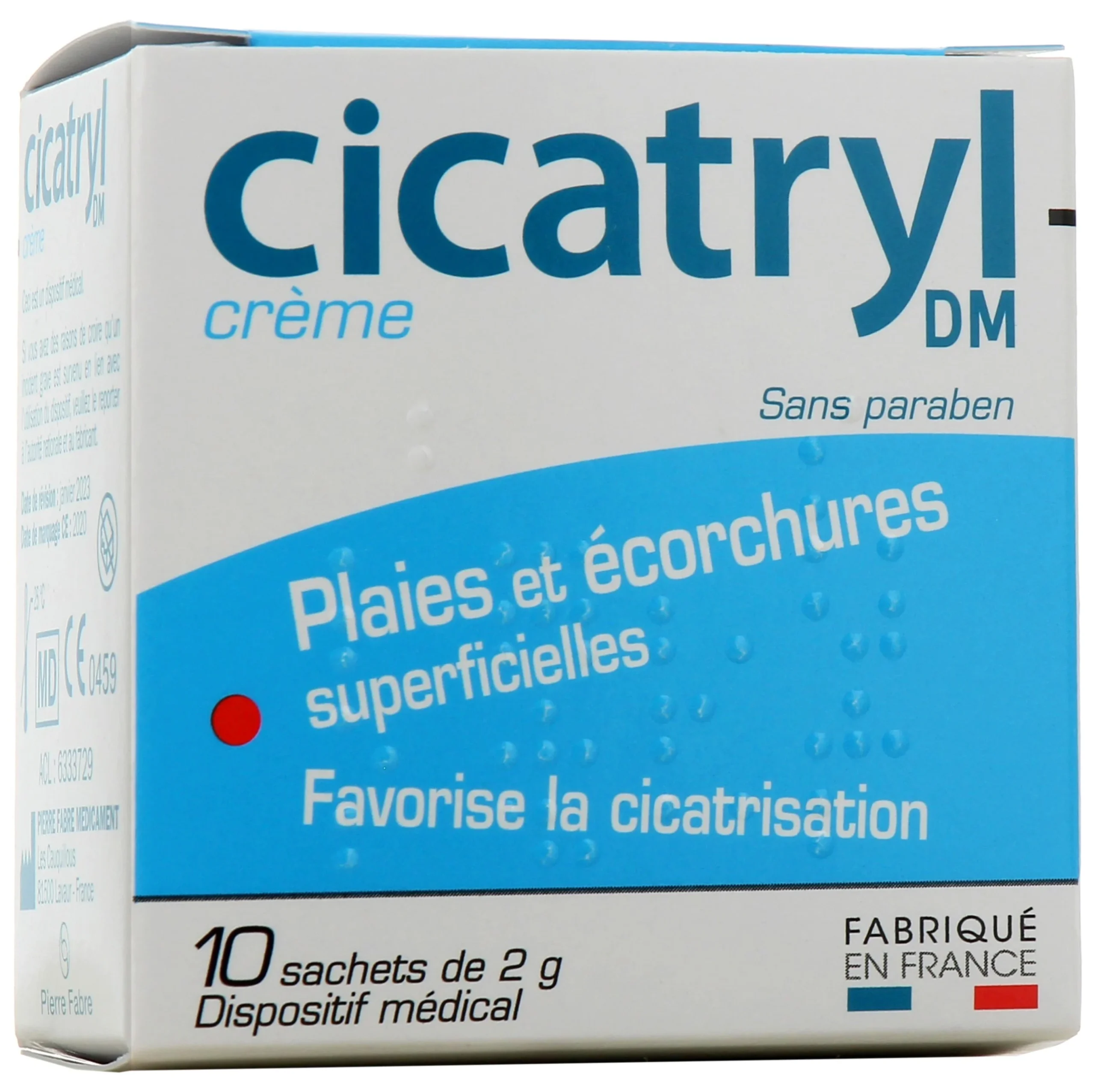 Pierre Fabre Cicatryl Crema per Ferite Superficiali e Abrasioni 10 bustine