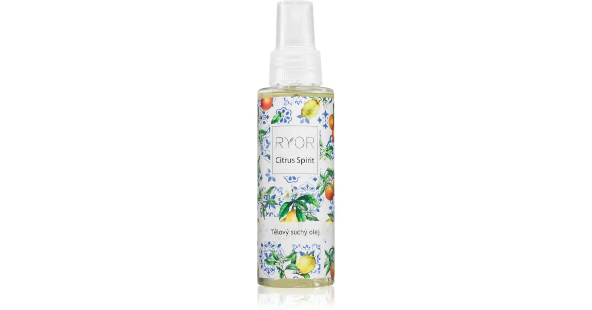 RYOR Citrus Spirit olio secco multifunzione per il corpo 100 ml