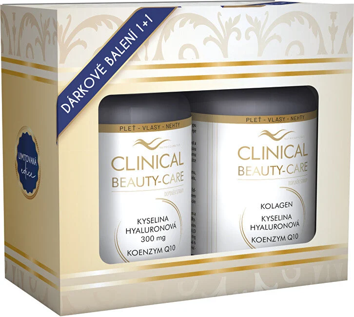 Clinical Clinical Beauty-Care Acido Ialuronico + Collagene + Q10 60 Capsule + 60 Compresse