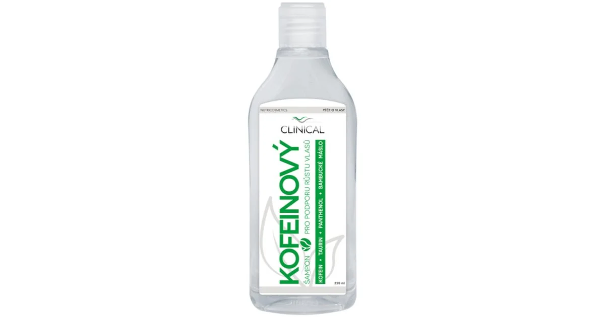 Clinical Caffeine shampoo trattamento per capelli deboli e con tendenza alla caduta 250 ml
