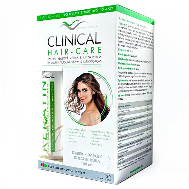 Clinical Hair-Care 120 capsule + cheratina 100 ml