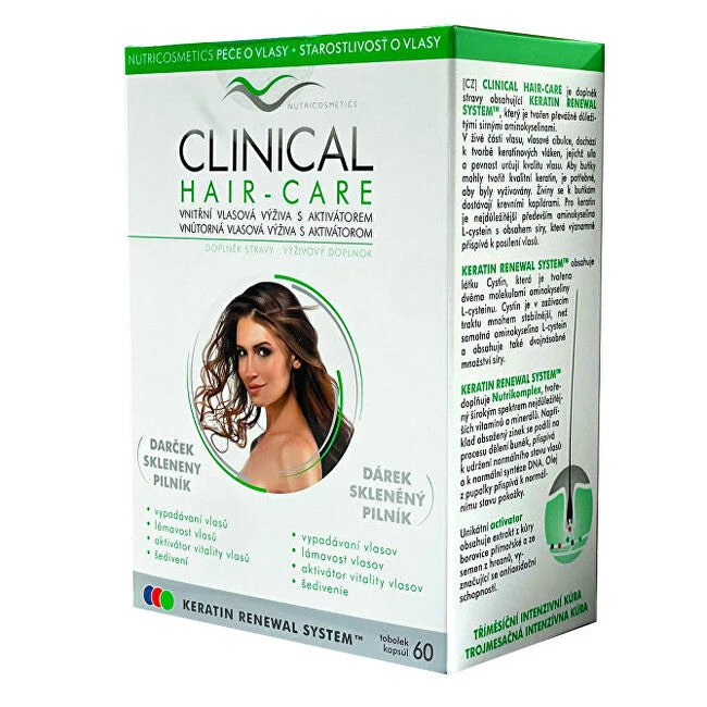 Clinical Cura Dei Capelli 60 Capsule + Lima In Vetro