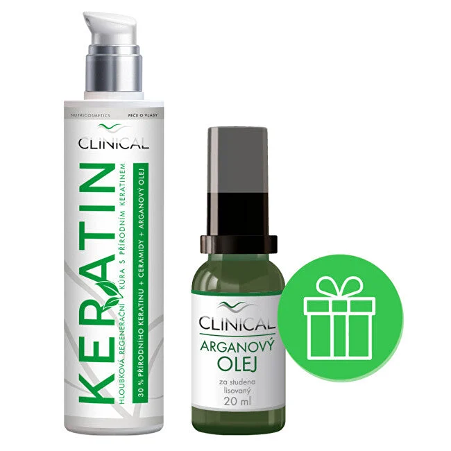 Clinical Keratin treatment 100 ml + olio di Argan 20 ml