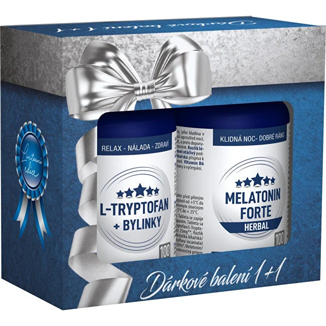 Clinical L-Triptofano + Erbe 100 Compresse + Melatonina Forte Alle Erbe 100 Compresse