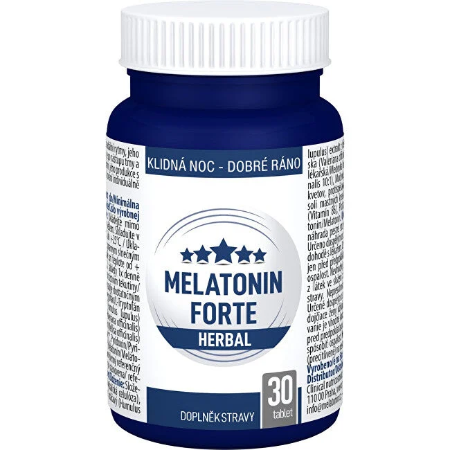 Clinical Melatonin Herbal 30 compresse