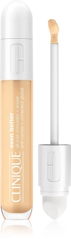 Clinique Even Better™ All-Over correttore + Eraser coprente colore CN 08 Linen 6 ml