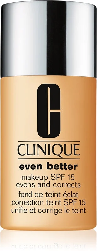 Clinique Even Better™  Evens and Corrects fondotinta correttore SPF 15 colore WM 54 Honey Wheat 30 ml
